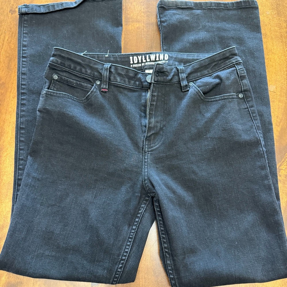 Women’s Idyllwind Miranda Lambert Black Jeans Bootcut Stretch 10 Pocket Detail